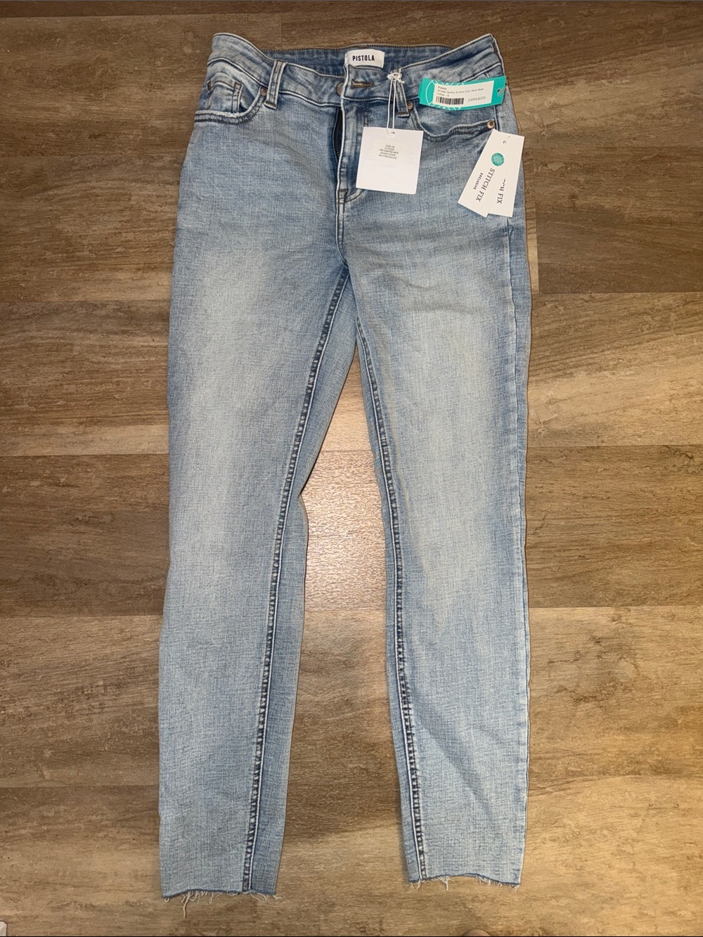 Pistola Light Wash Skinny Jeans